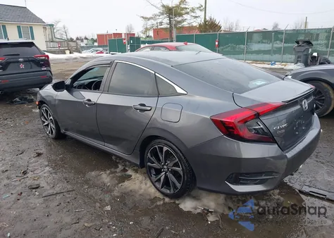 2021 Honda Civic Sport from USA, damaged, VIN 2HGFC2F84MH550606